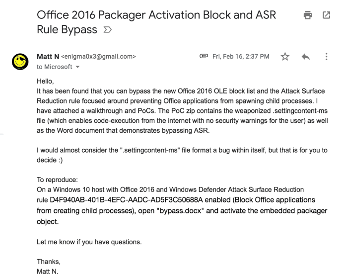 CVE-2018–8414: A Case Study in Responsible Disclosure | enigma0x3